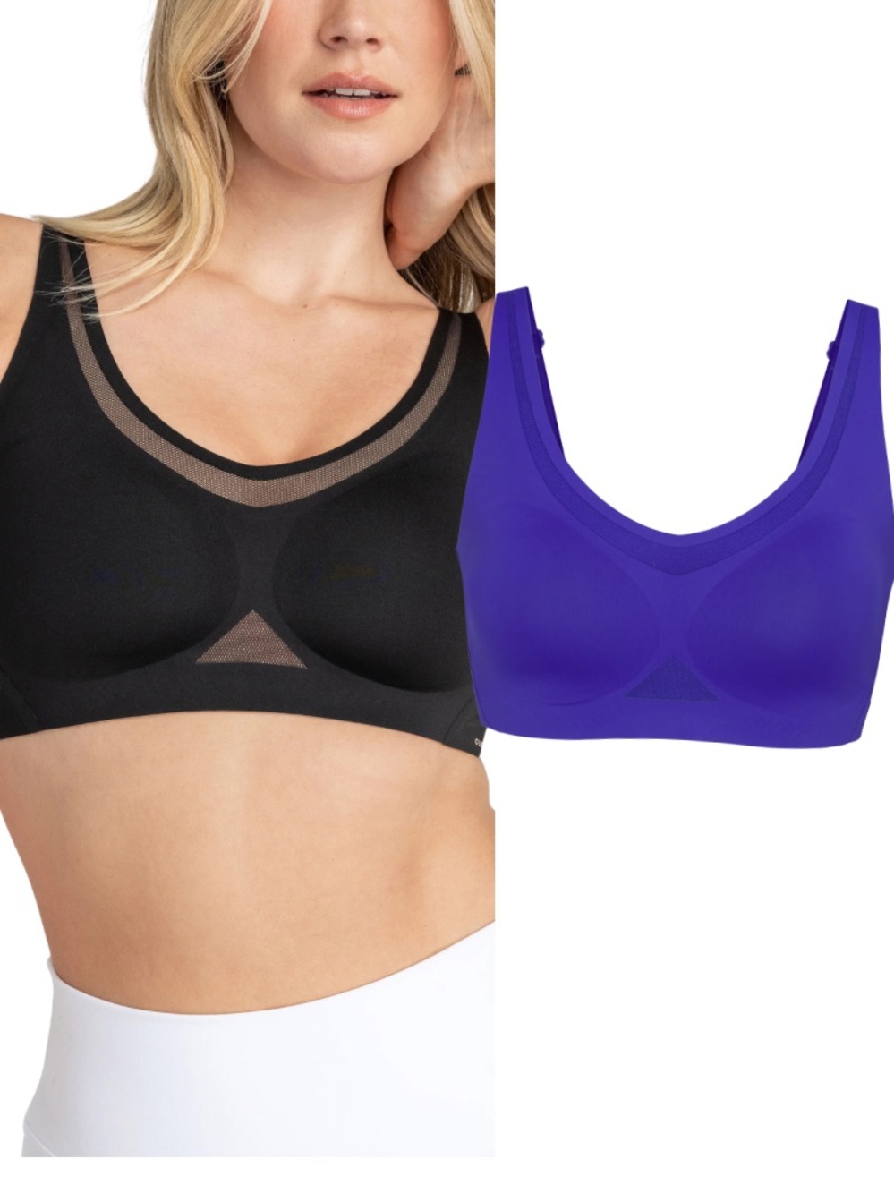 Honeylove CrossFlex Activity / Crossover Wireless Bra